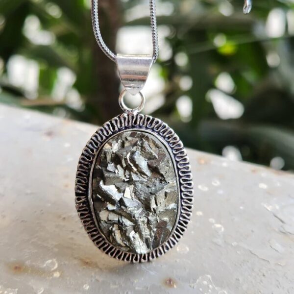 Golden Pyrite Pendant