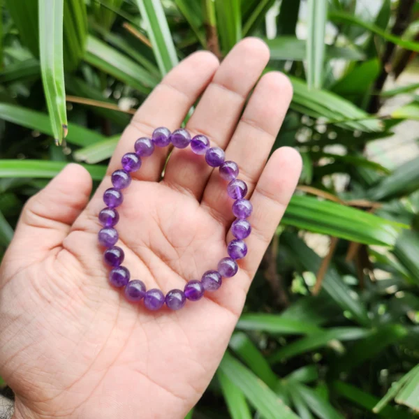 Amethyst bracelet