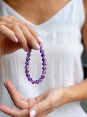 Amethyst bracelet