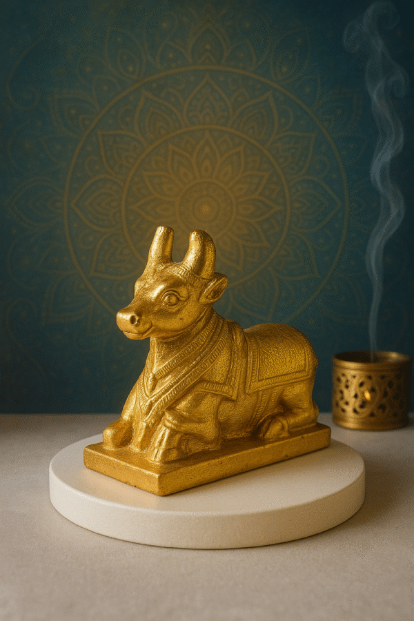 Vastutathastu Brass Nandi (वास्तूतथास्तु ब्रास नंदी)