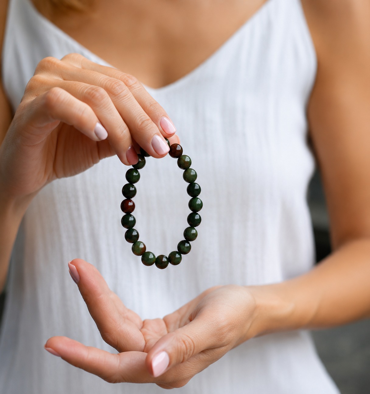 Blood Stone Bracelet