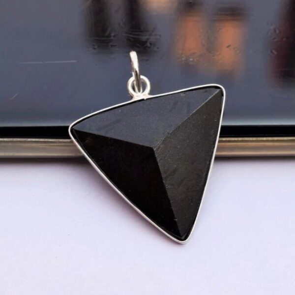 Triangle Black Pendant