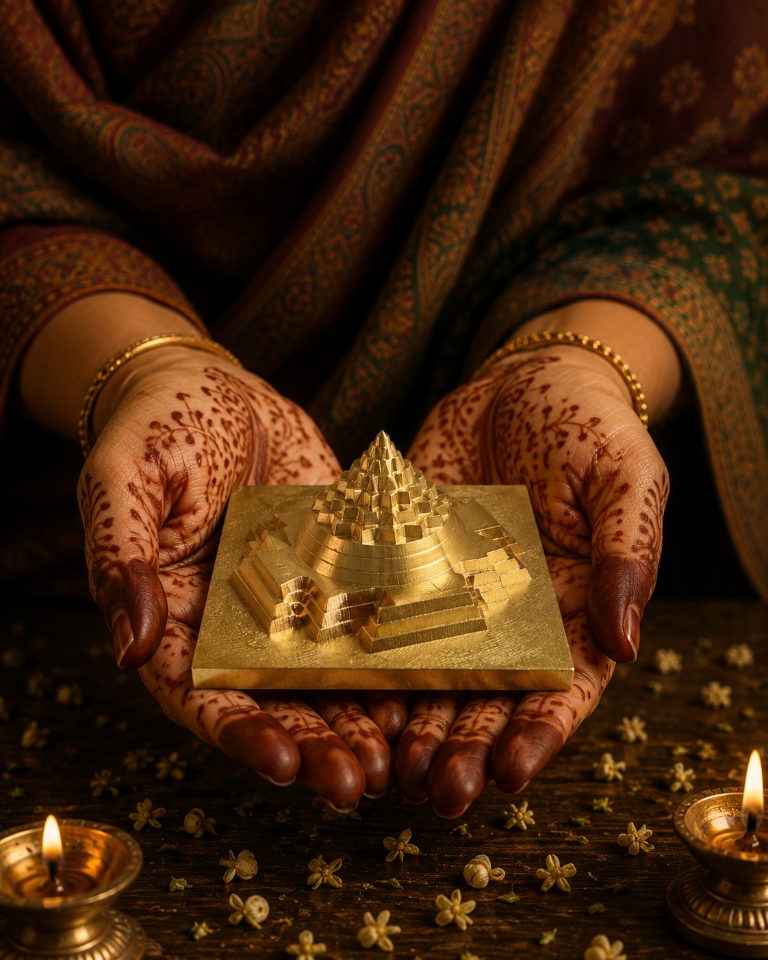 CNC Shree Yantra (3*3 Inch)