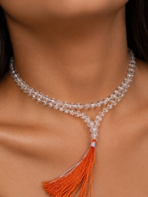 Diamond Cut Sphatik Mala
