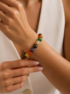 7 Chakra ॐ Mani Bracelet