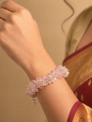 Rose Quartz Chip's Bracelet